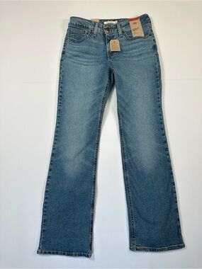 Levi’s Superlow Bootcut Jeans Low Rise Y2K Medium Wash Denim Size 28